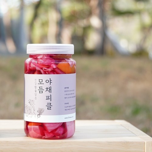 여수 나래식품 국내산 간장깻잎 500g 깻잎 장아찌 절임