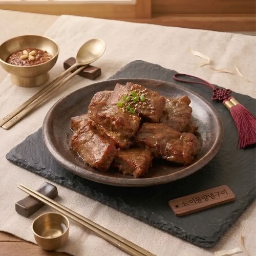 제철밥상 LA 양념갈비 1kg 30년 전통 초이스등급