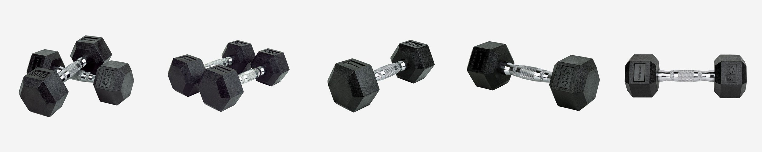 아디다스 육각아령 세트 덤벨 홈트레이닝 근력 운동 기구 용품 5kg, 2개
