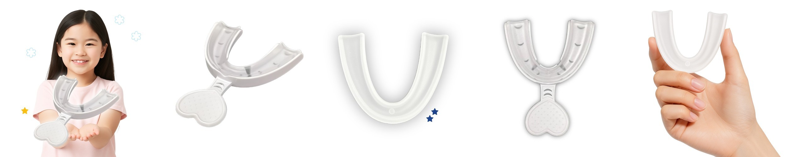 고요잠 주니어피스 어린이 이갈이 마우스피스 스플린트 수면용 방지