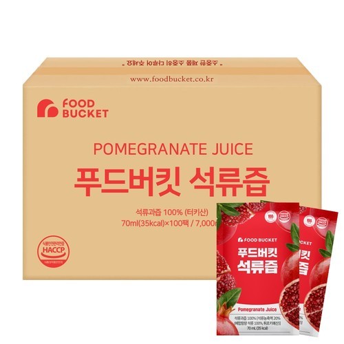 100포 석류즙 석류주스 실속형 순수식품