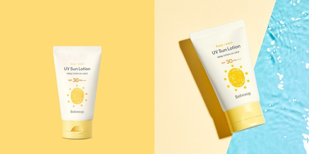 [3개 할인] 노엘로힐스 스킨베리어 선크림(99% 워셔블 무기자차 선크림, 6개월 이상) SPF 30 / PA+++, 50ml