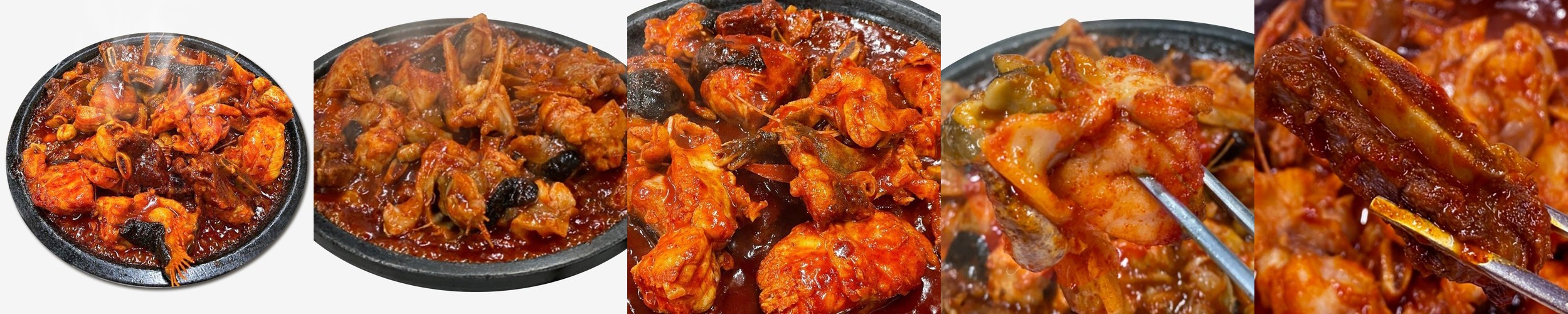 코끼리아구찜 뼈아구찜 밀키트 1인분 캠핑