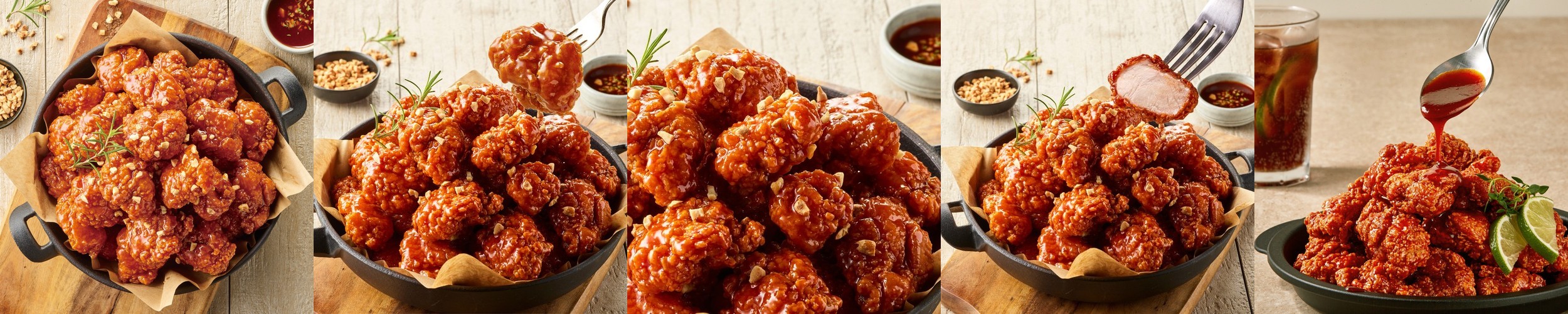 [N배송] 애슐리 오리지널 통살 닭강정 500g