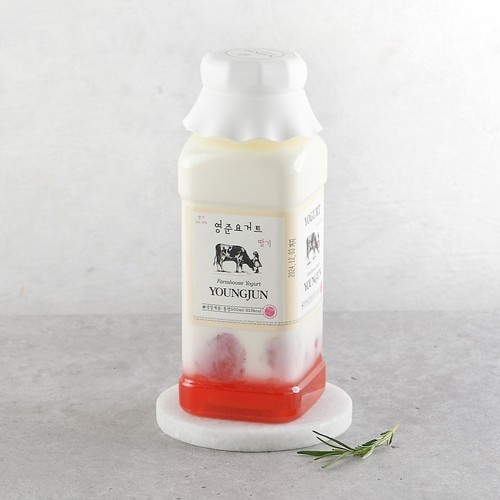 영준목장 수제 요거트 딸기 500ml