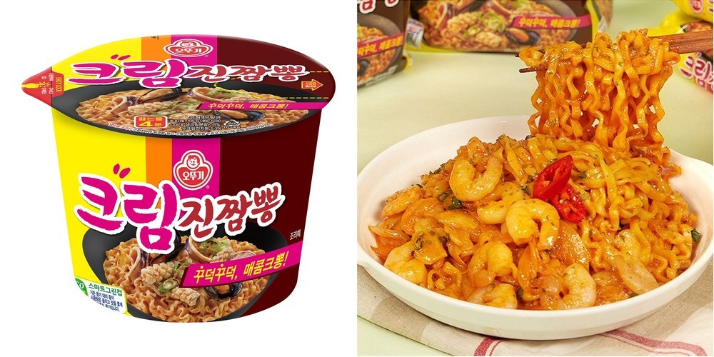 오뚜기 크림진짬뽕 130g, 16개