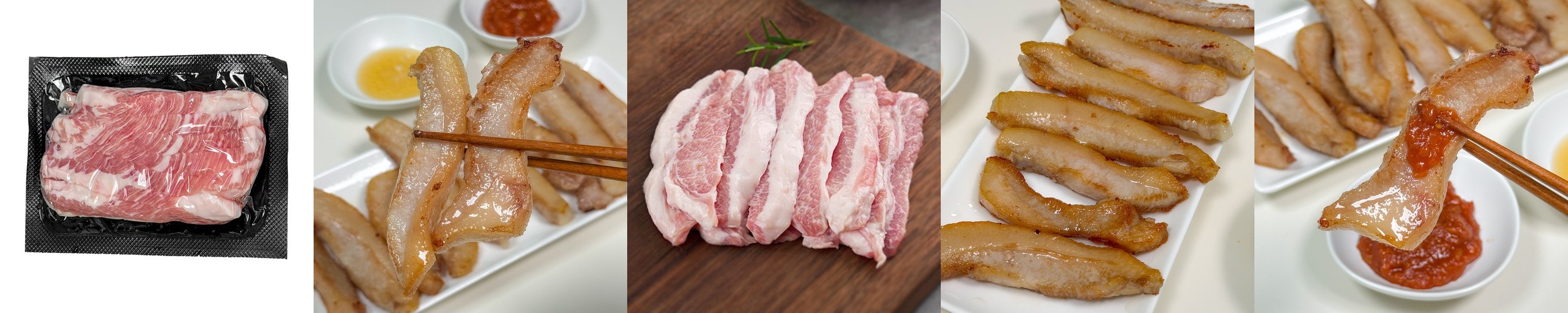 목전지 2kg 왕목살 돼지갈비 제육볶음 소금구이 미국산