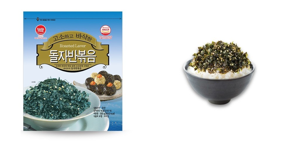 지도표 성경김 들기름 김자반 50g, 8개