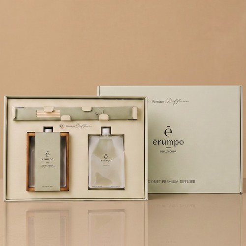 에룸포 우드오브제 디퓨저 선물세트 750ml