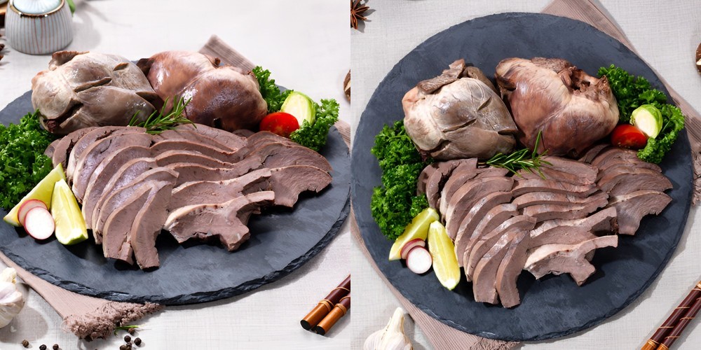 유비푸드 잡내없는 분식집 순대 찰순대 1kg
