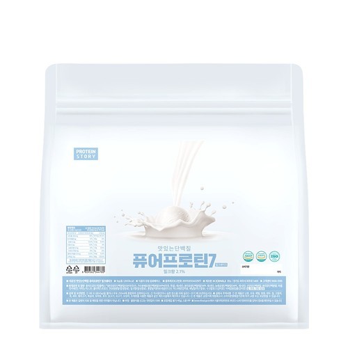프로틴스토리 맛있는 단백질 퓨어프로틴7 1KG 밀크쉐이크, 1kg, 1개
