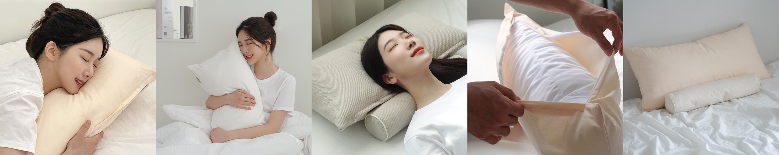 집앤콕 메밀 경추베개 목디스크 일자목 낮잠 거북목 베개 1+1