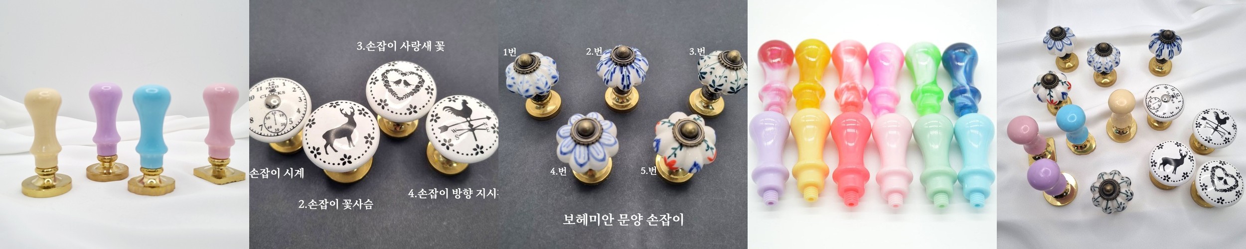 Barrette La France, 패턴 헤어바렛 – 셀룰로오스 올림머리 숱많은 빅집게핀