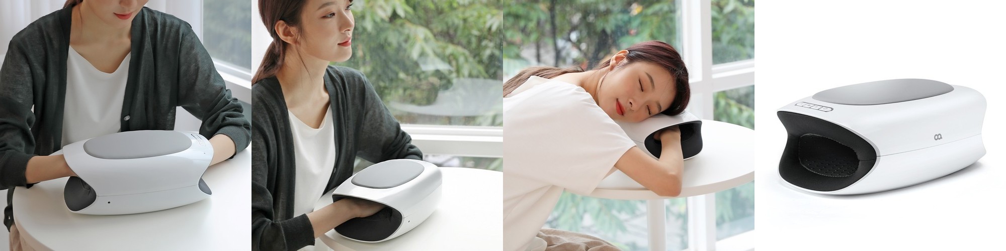 오아 듀얼 손 안마기 무선 양손 온열 공기압 지압 마사지기 손가락 마사지 기계