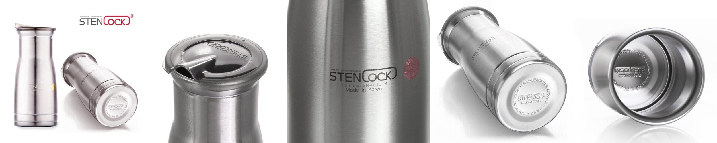 스텐락 스텐304 물병 국산 업소용 식당물통 1.2L, 1개