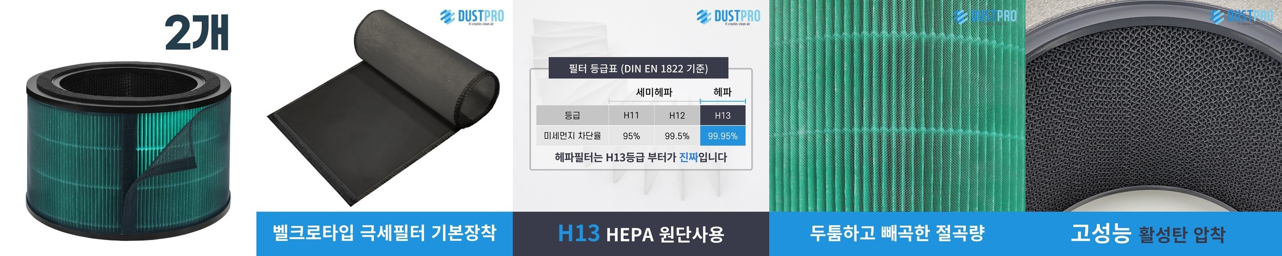 [호환] 환경필터 위니아 공기청정기 필터 에어캐스터 EPA16DAAP 프리미엄