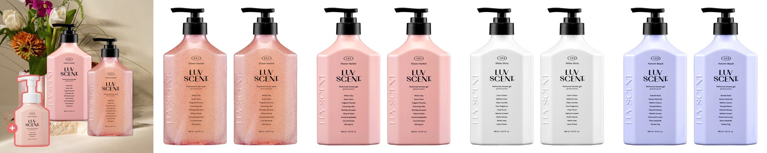 [민티드] 티트리 아크네 스크럽 바디워시 티트리향, 500ml, 4개