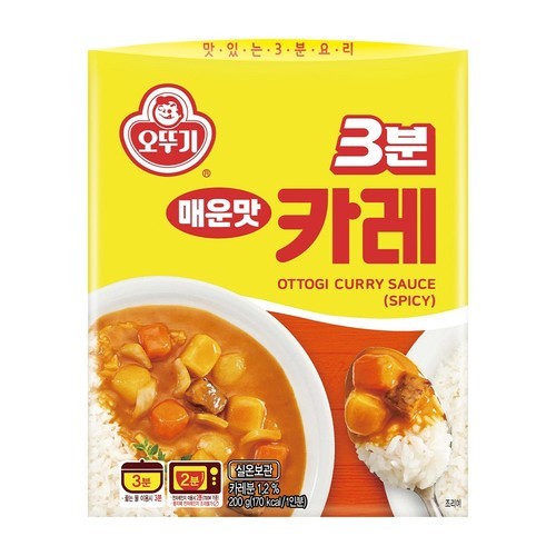 오뚜기 직접볶은간짜장 고형 106g, 4개