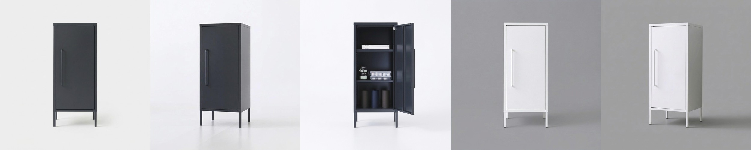MESHI 캐비넷 2문 수납장 8001015 80x40x10, 2단, 화이트 8821.8089