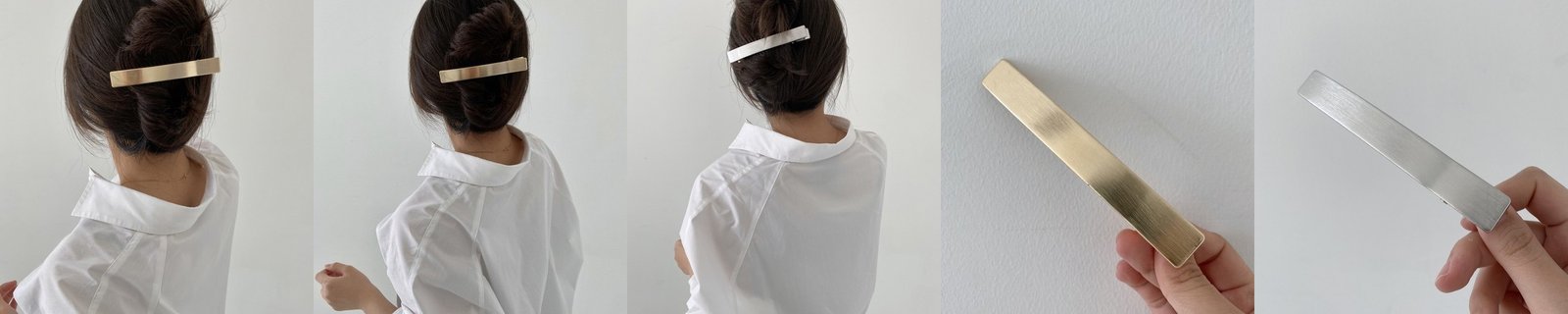 루엘 포니테일 집게핀 (2P) 유아헤어핀