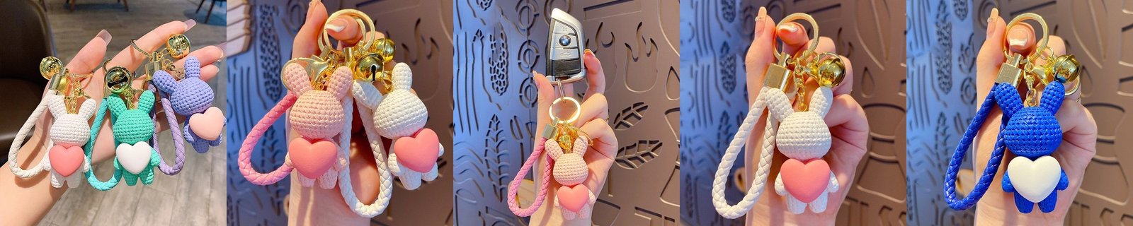 레전더리 웍스 삼색 브라운 검정 백설 고양이 키캡 키링 가방 인형 고리 가방꾸미기 클리커