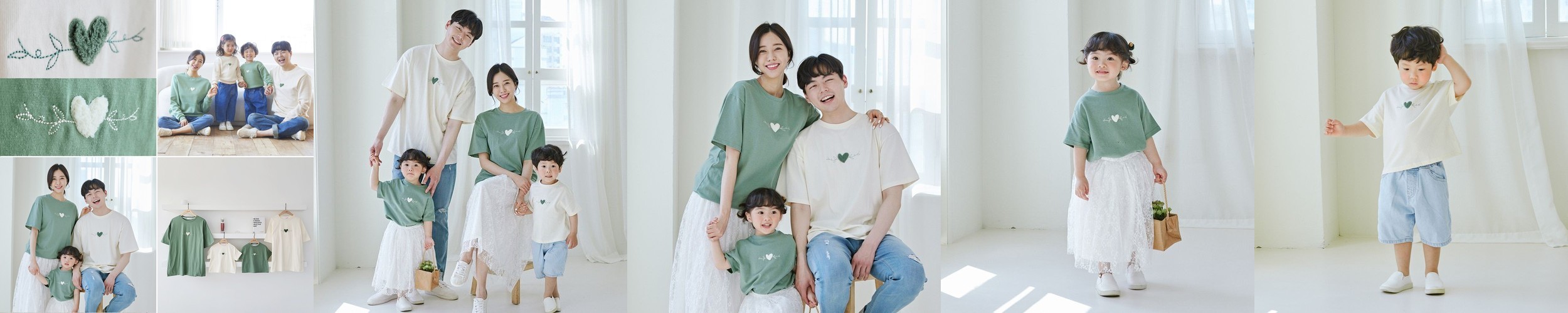 아이그림 프린팅 주문 제작 30수 라운드 면 반팔 긴팔 티셔츠 어린이집 선물 단체티 가족티