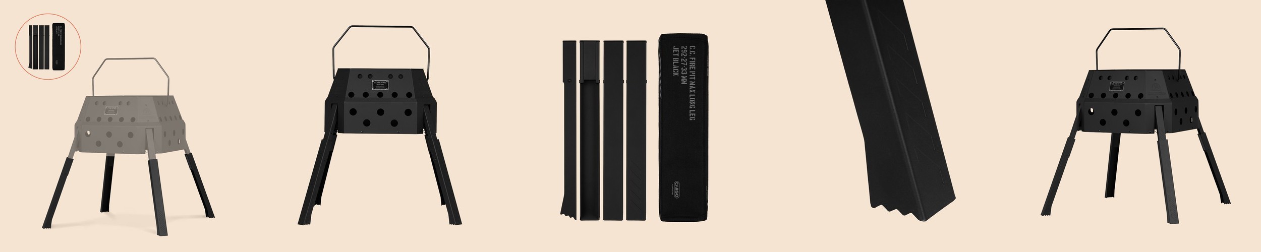 키녹스 캠핑 멀티핏 코팅 전골 그리들 38cm 4L