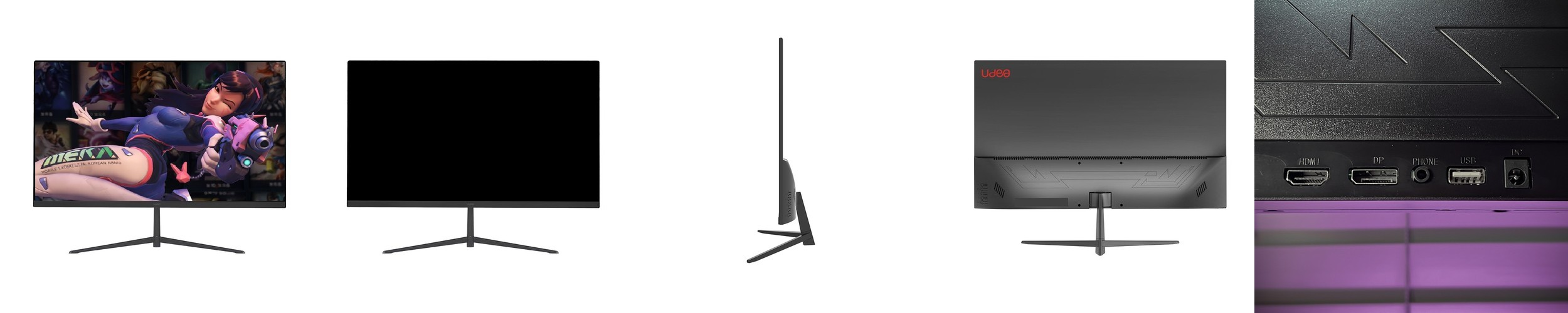 인터픽셀 IP2422 IPS 100Hz 화이트 리모컨 사무용 모니터 59~61cm(24인치), 일반