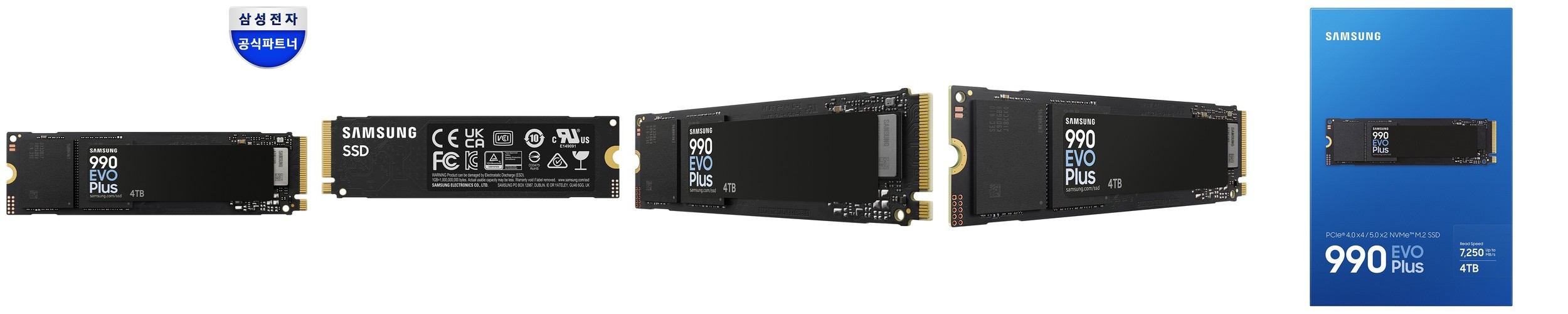 삼성전자 삼성 내장 SSD 990 EVO PLUS M.2 NVMe 4TB