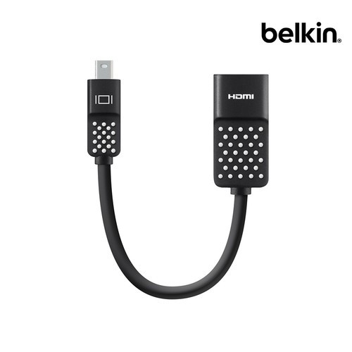 벨킨 애플 미니 디스플레이 to HDMI 젠더 F2CD079bt HDMI케이블