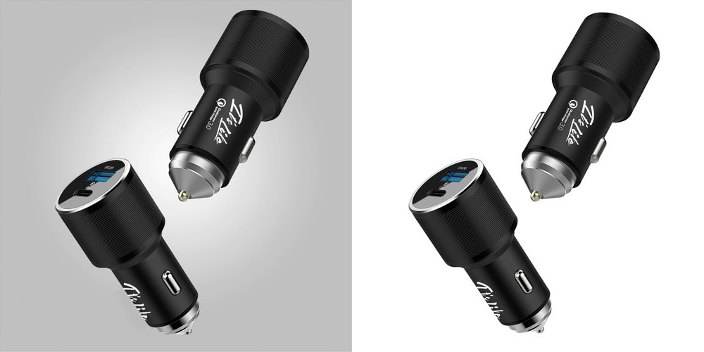 놀리토 45W USB PD 듀얼 시거잭 PPS 초고속 차량용 충전기