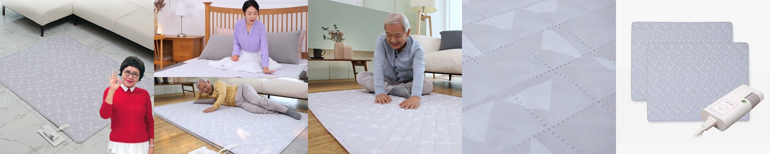 한솔 탄소 절전매트 중형 절전형 초절전 전기매트 카본 온열매트