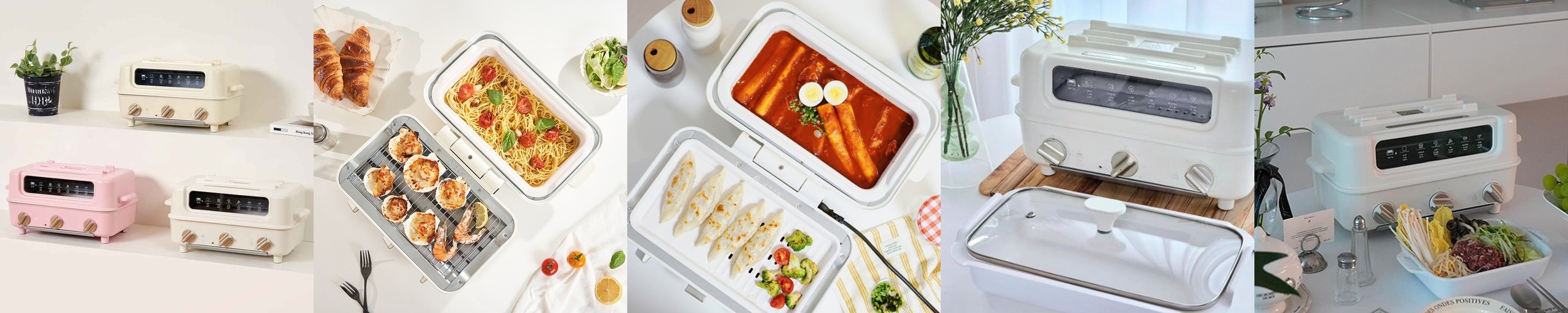 플랜잇 대용량 25L 올스텐 오븐 에어프라이어 더큐브 PAF-N2500W