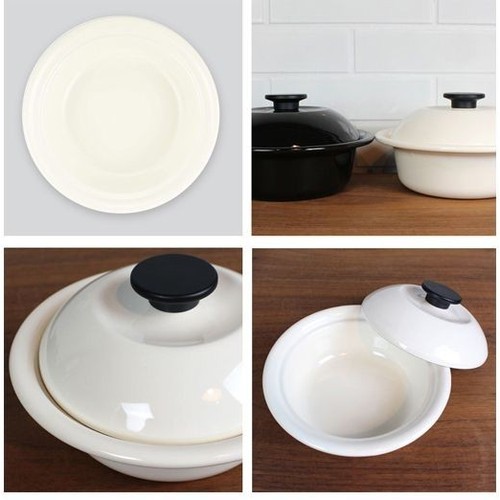 노다호로 법랑 코코나베 인덕션 냄비 라지