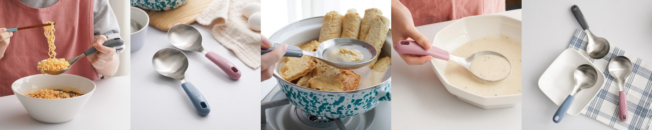 칠몽 국내산 조리도구 금수강산 옻칠 요리국자 32 (1pcs)