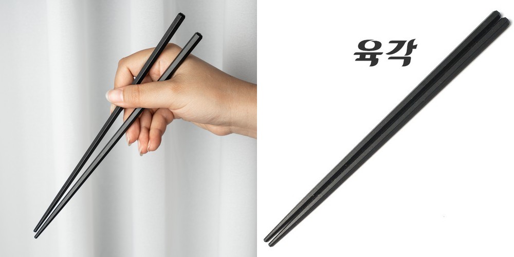 카모메 파스텔 컬러 수저세트 신혼부부수저 한식 숟가락+젓가락, 그레이, 1세트