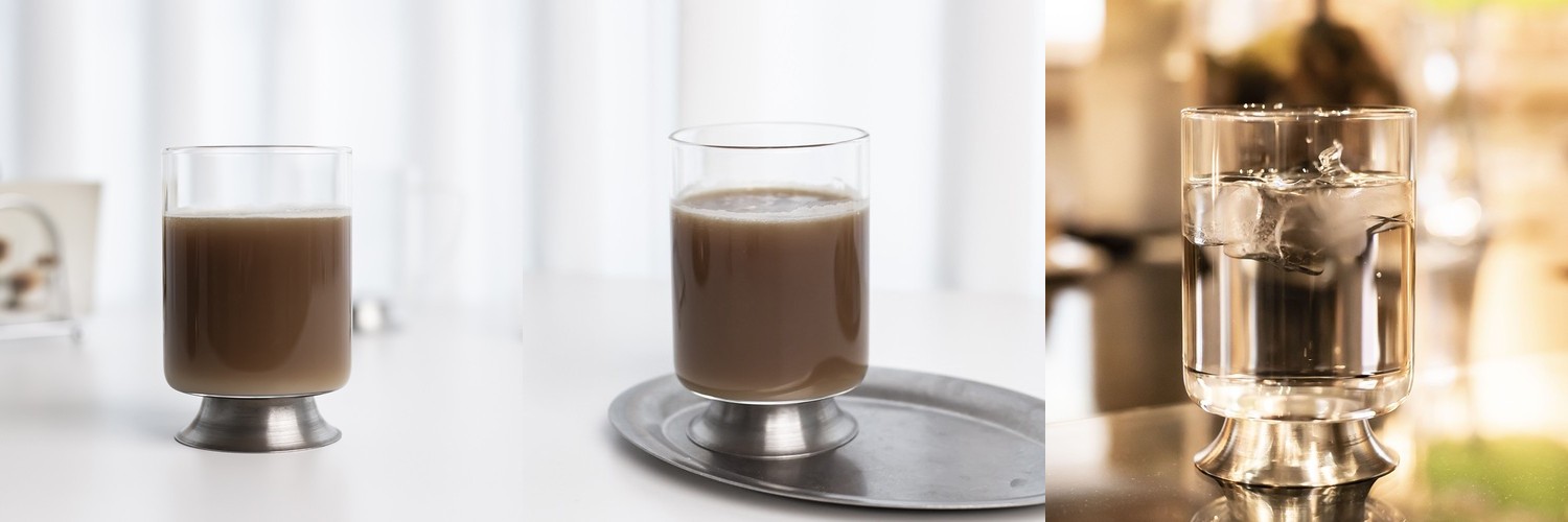 오로드 오블릭 칵테일잔 온더락 맥주잔 카페유리컵 290ml