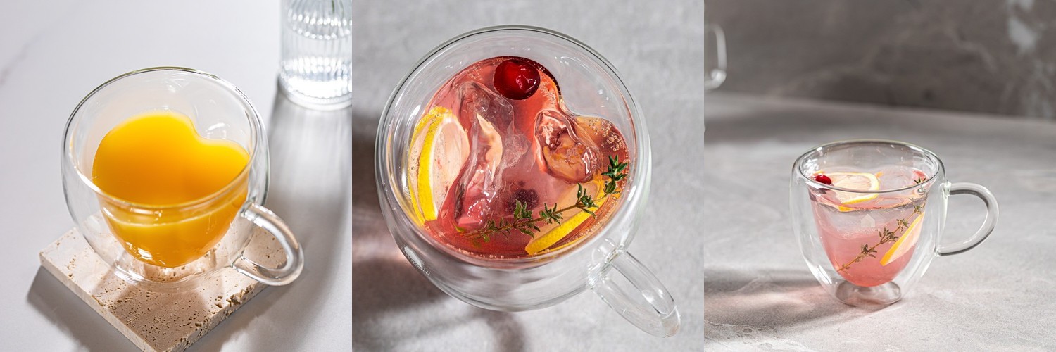 오로드 오블릭 칵테일잔 온더락 맥주잔 카페유리컵 290ml