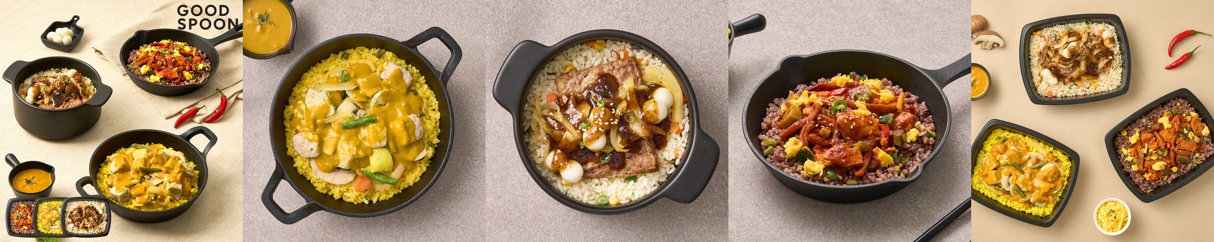 굿스푼 맛있는 저당 도시락 3종 6팩 아침 점심 저녁 당조절 관리 간편 식단 곤약 나물밥 배달