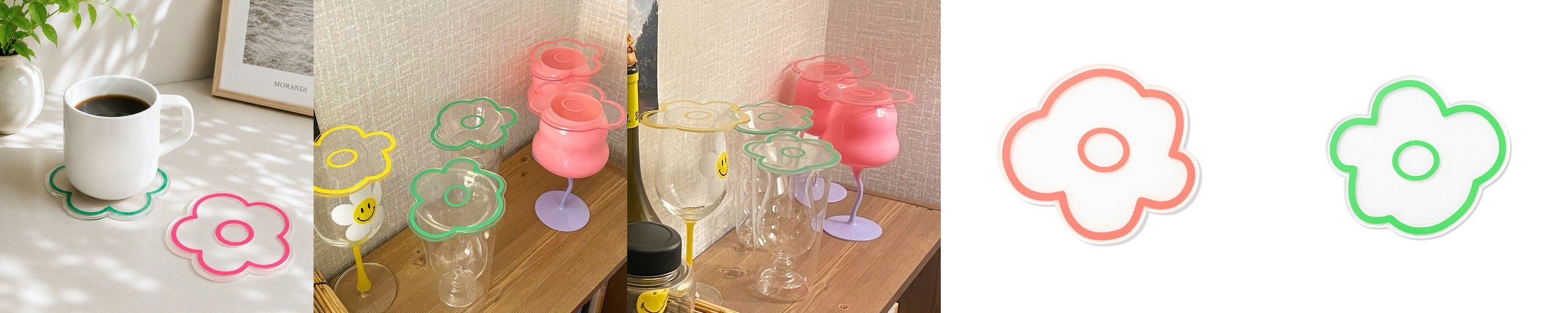 그리디파머스 가죽 티 코스터