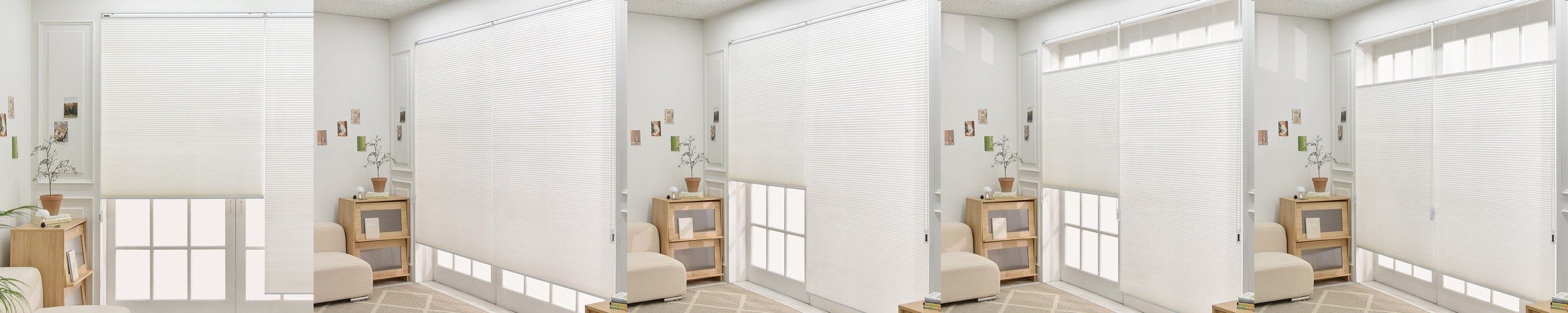 에코창 우드 블라인드 암막 소나무 거실 PINE 40X60