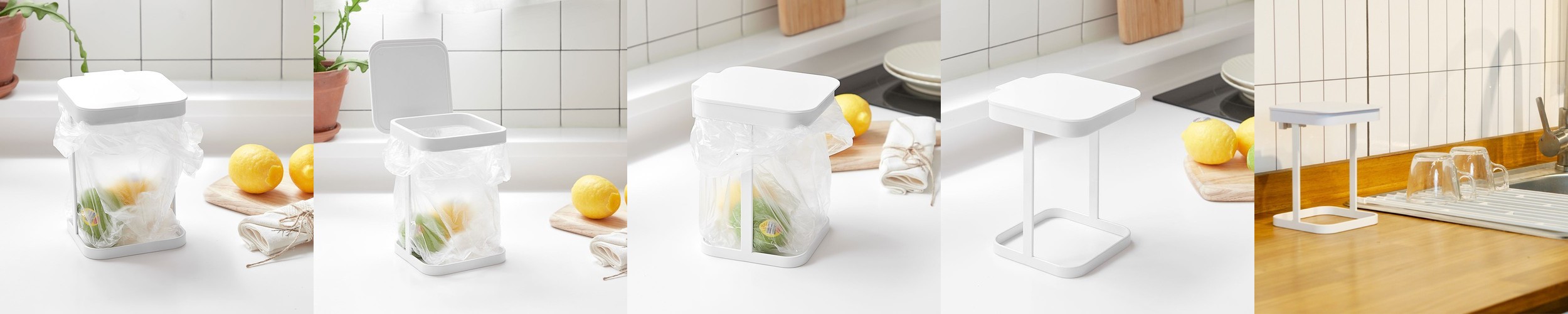 [단독] 스마트 자동 센서 냄새차단 기저귀 쓰레기통 20L 대용량 종량제 호환 휴지통
