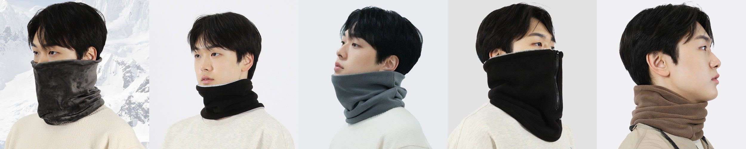 카르닉 겨울 넥워머 방한 목토시 러닝 멀티스카프 골프 자전거 SMN