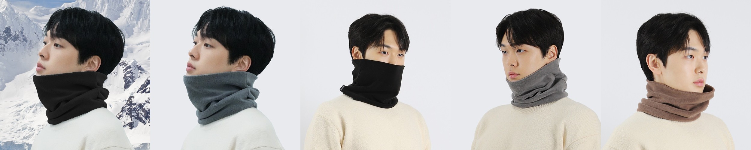 카르닉 베이직 방한 넥워머 겨울 목토시 남자 여자 골프 자전거