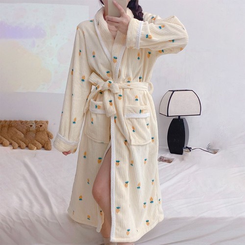 아르셰 극세사샤워가운 호텔 목욕가운 오버핏 루즈핏 올데이로브 그레이