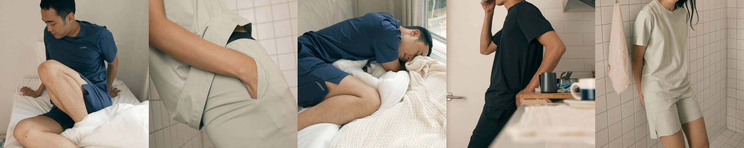 빅페이스 반팔 반바지 파자마 잠옷세트 홈웨어