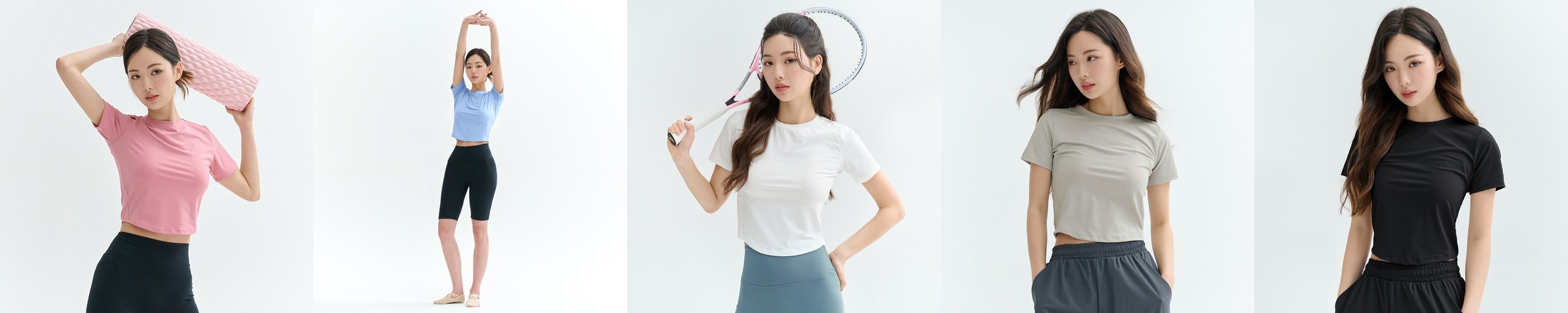 여성 골프웨어 숄더 볼레로 기능성 냉감 이너웨어 UV 자외선차단 쿨 손등토시 골프티셔츠