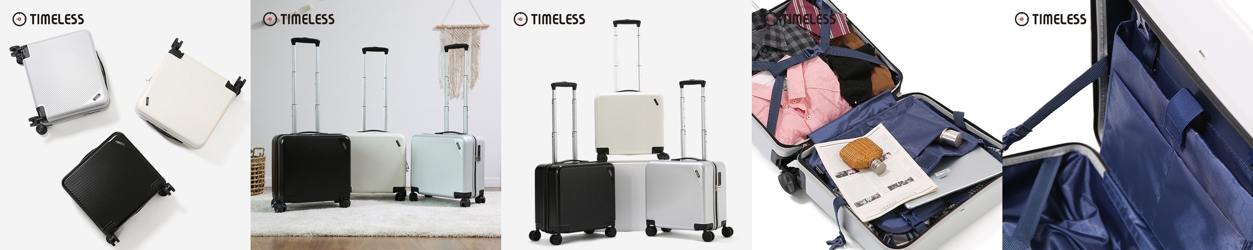 큐랑 르롱디 더블린 앞포켓 수납 캐리어 50cm(20인치) 60cm(24인치)