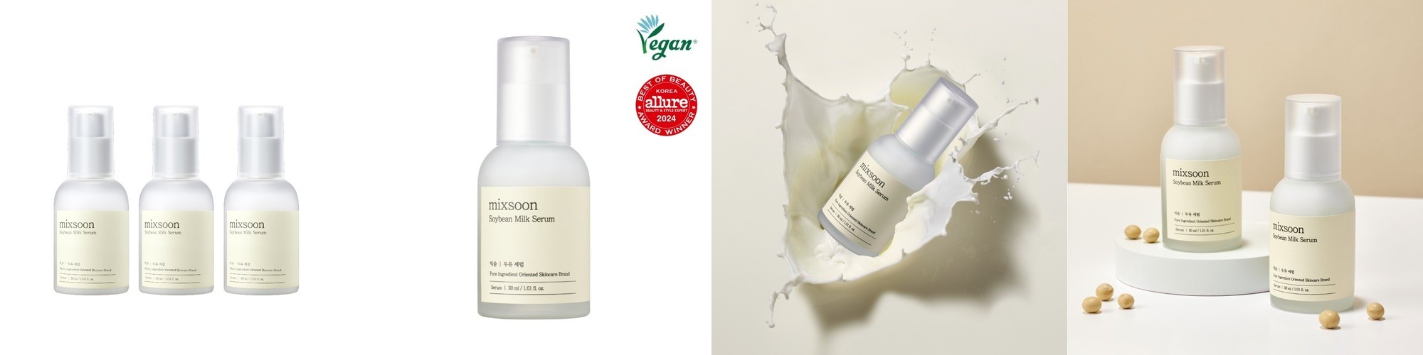 믹순 두유 세럼 30ml, 3개