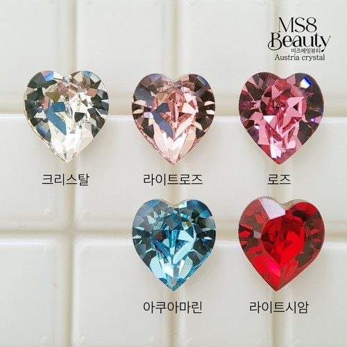 큐빅 줄란체인 35cm 고퀄리티 네일아트 실버+크리스탈 국내생산